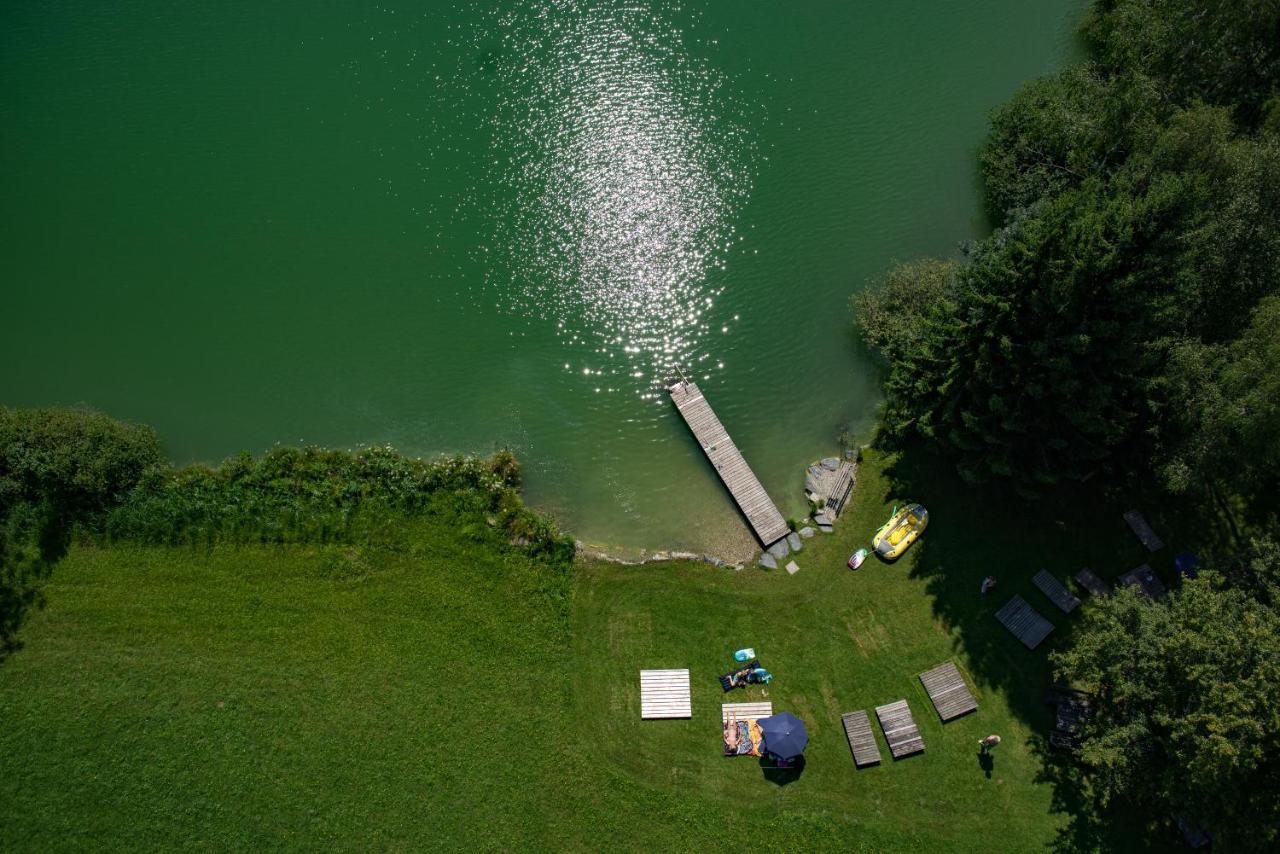 Ferienparadies Hecher Maltschachersee Feldkirchen in Kärnten Esterno foto